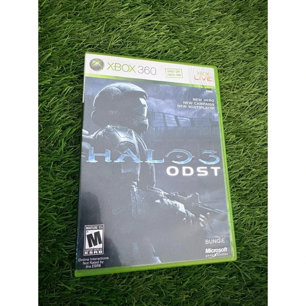 Halo 3 ODST‎ Microsoft Xbox 360 Bungie 2-Disc Set FPS Video Game 2009 NTSC